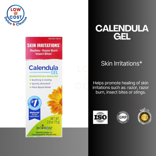 LowCostPh | Boiron, Calendula Gel, 2.6 oz (75 g), Skin Irritations* Rashes  Razor Burn Insect Bites