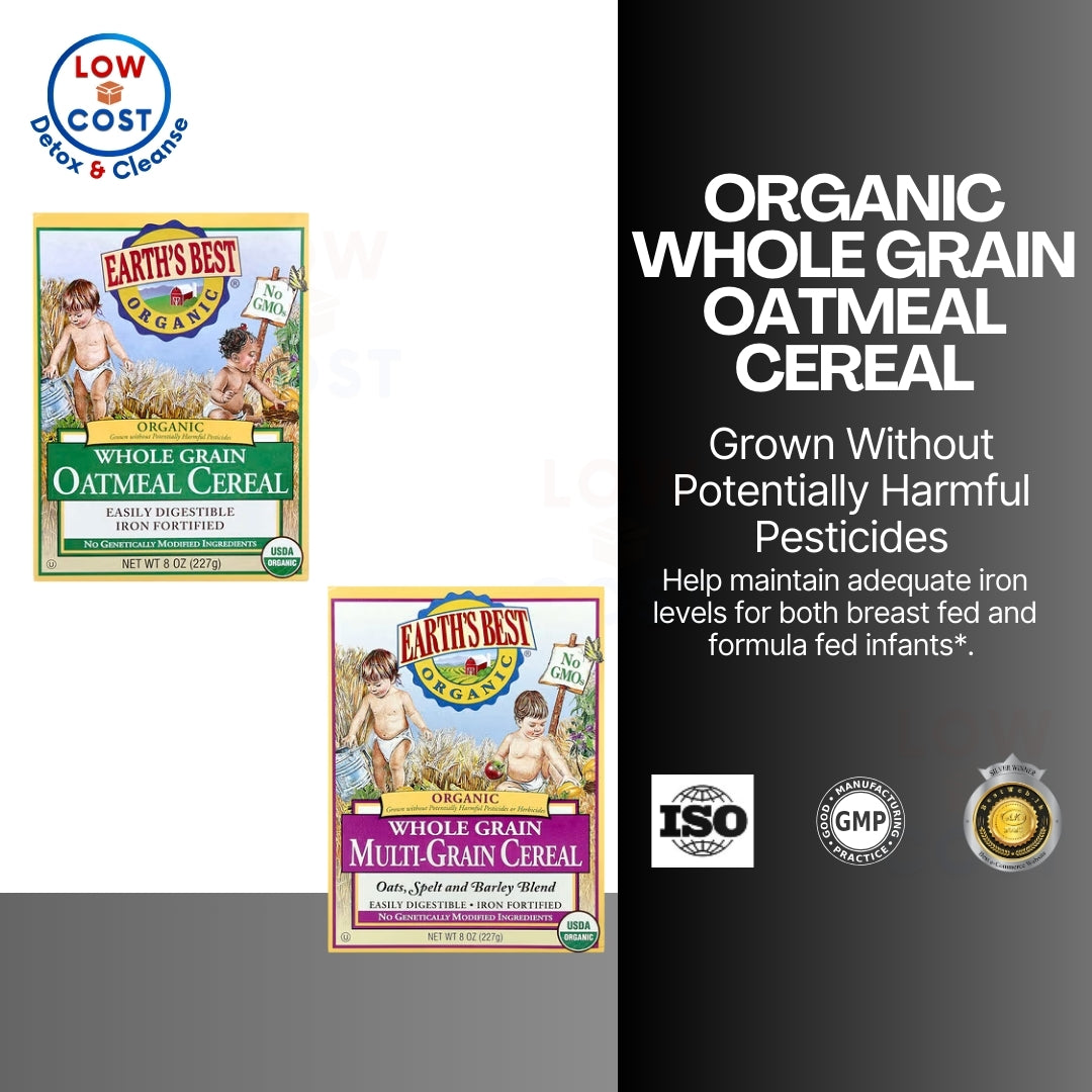 Low Cost PH | Earth's Best, Organic Whole Grain Multi-Grain Cereal, 8 oz (227 g) Organic Cereal.