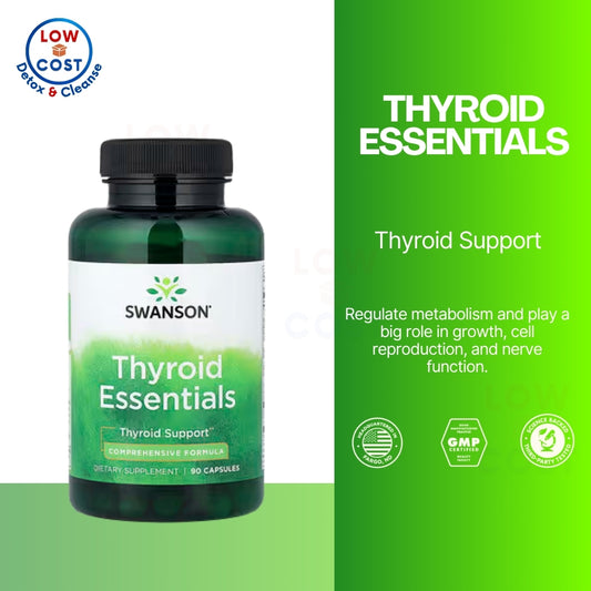 LowCostPH | Swanson, Thyroid Essentials, 90 Capsules Thyroid Support