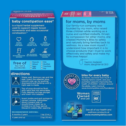 Low Cost PH | Mommy's Bliss, Baby Kids Constipation Ease, Prebiotics & Probiotics