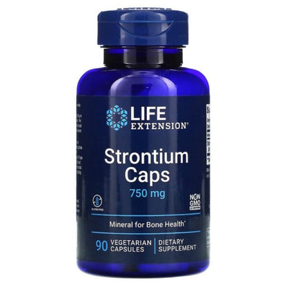 LowCostPH | Life Extension Bone Restore Vitamin K2, Bone-Up Strontium Caps for Bone Health