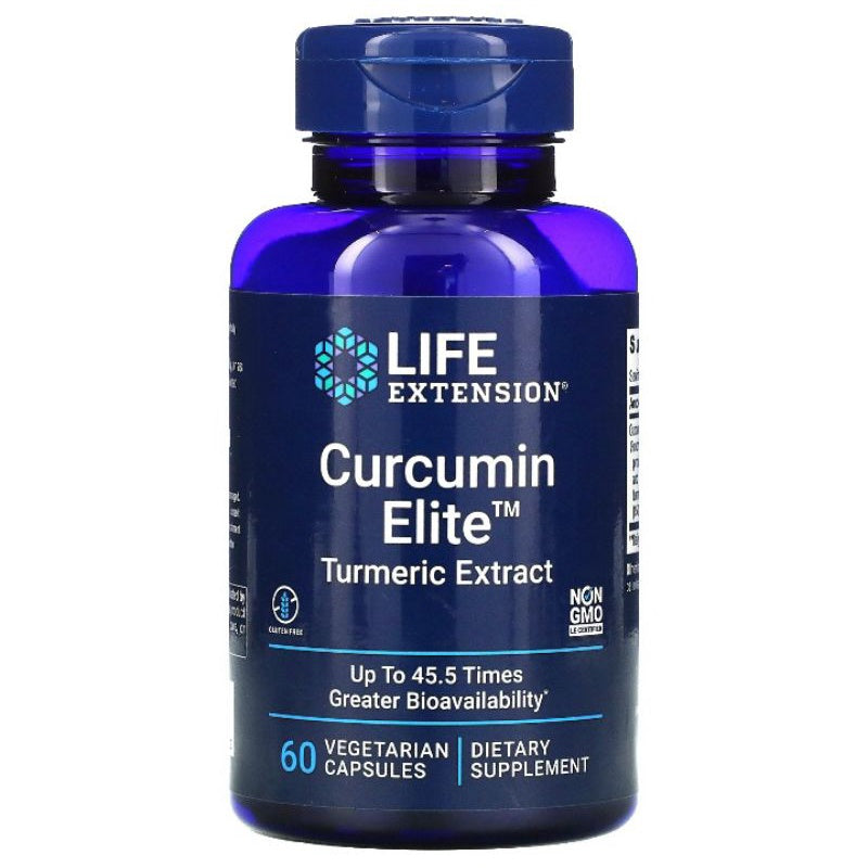 LowCostPH | Life Extension, Curcumin Elite, Turmeric Extract,| Super Bio-Curcumin, 60 Veg Caps