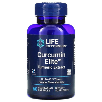 LowCostPH | Life Extension, Curcumin Elite, Turmeric Extract,| Super Bio-Curcumin, 60 Veg Caps