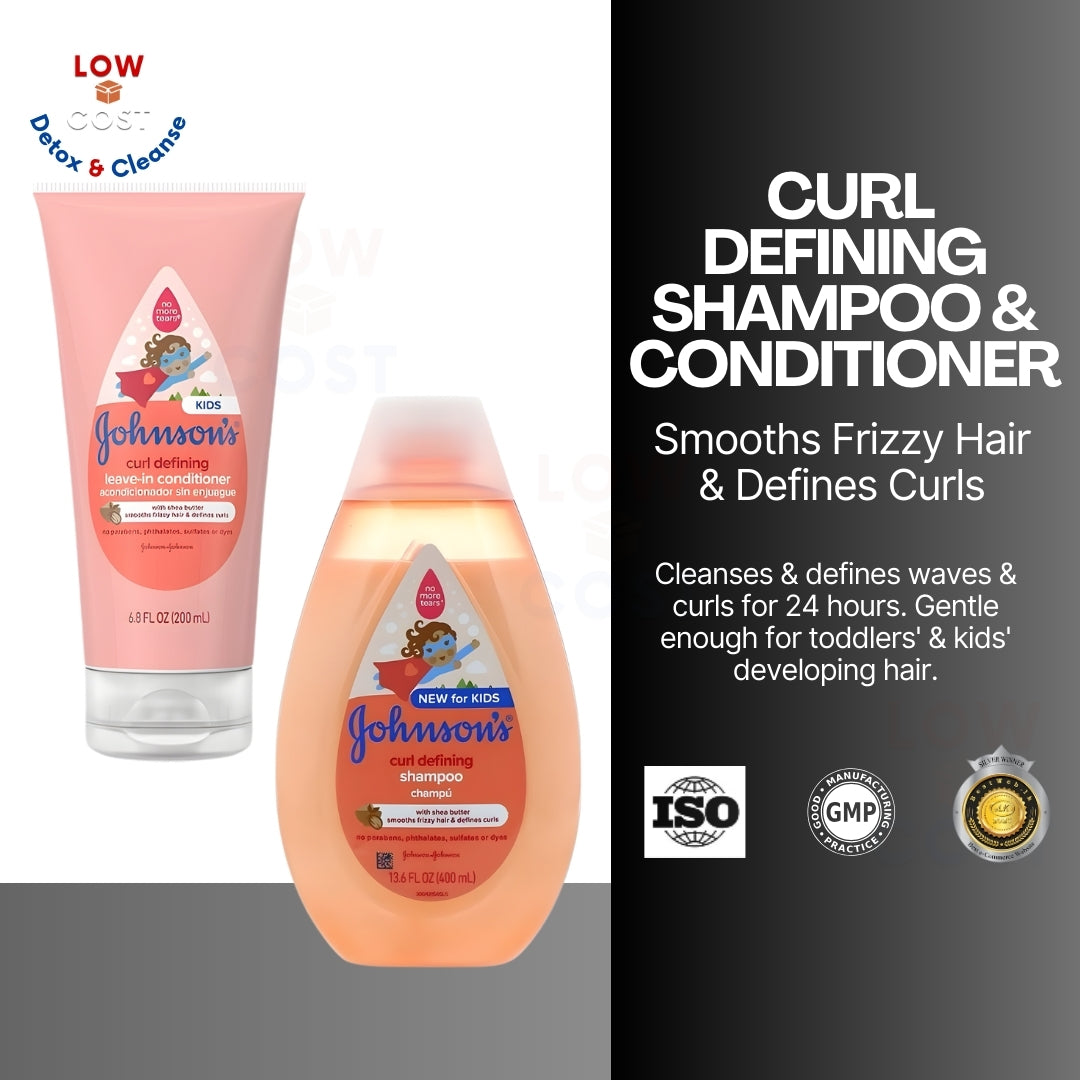 Low Cost PH | Johnson's Baby Kids Curl Defining Shampoo and Conditioner Refreshing shampoo for Kids