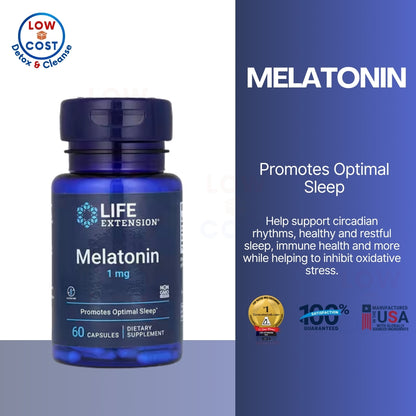 LowCostPH | Life Extension, Melatonin ( Promotes Optimal Sleep, Support Immune and Antioxidant Activity )
