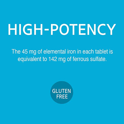 USA Onhand | 21st Century, Iron 65 mg, Iron 27 mg, Slow Release Iron Dietary Supplements.
