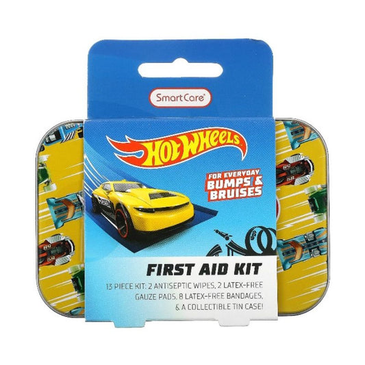 Low Cost Ph | On-The-Go First Aid Kit, Barbie/Hot Wheels, 13 Piece Kit Adhesive Bandages 20 Bandages