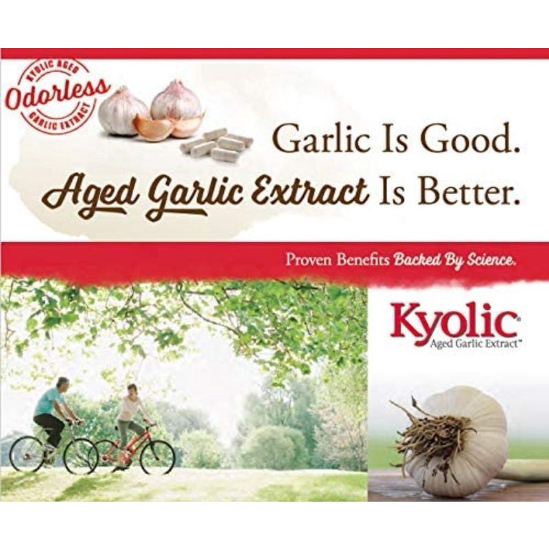 LowCostPh | Kyolic, Aged Garlic Extract, Cardiovascular,  Blood Pressure , Cholesterol, Circulation,