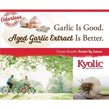 LowCostPh | Kyolic, Aged Garlic Extract, Cardiovascular,  Blood Pressure , Cholesterol, Circulation,