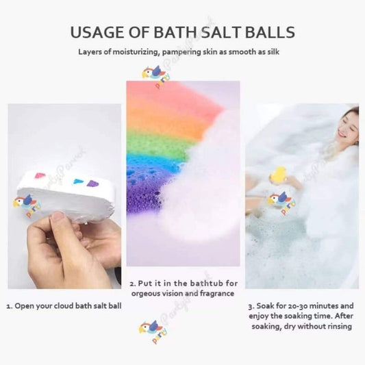 Low Cost PH | Kids Bath Bombs Rainbows Bomb Cloud Star and Half Moon