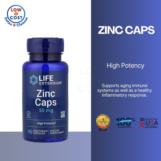 LowCostPH | Life Extension, Zinc Caps ( Supports Immune System Function & Supports Healthy Vision )