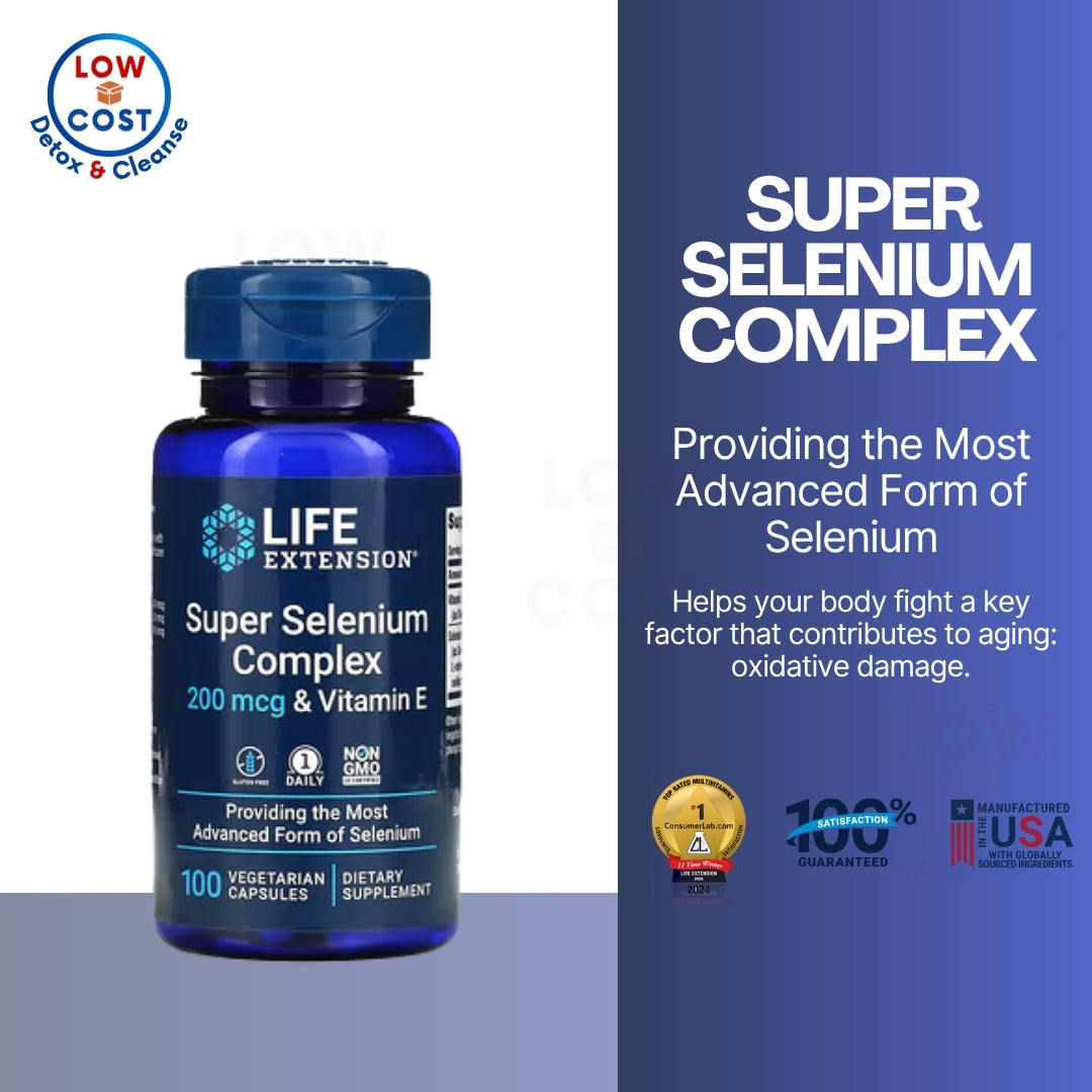 LowCostPH | Life Extension, Super Selenium Complex & Vitamin E ( Heart Health & Brain Health )