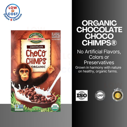 LowCostPH | Nature's Path, EnviroKidz, Organic Chocolate Choco Chimps, 10 oz (284 g)
