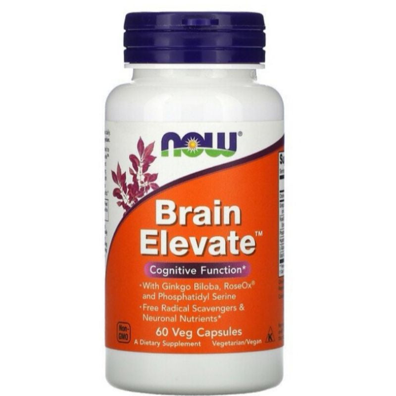 LowCostPH | Now Foods, Brain Attention Brain Elevate Cognitive Support