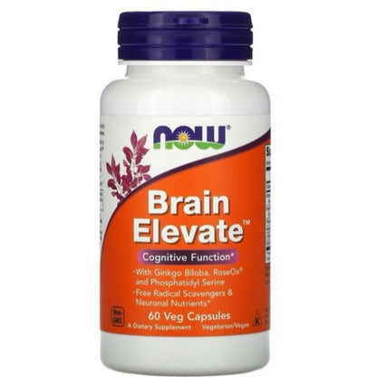 LowCostPH | Now Foods, Brain Attention Brain Elevate Cognitive Support