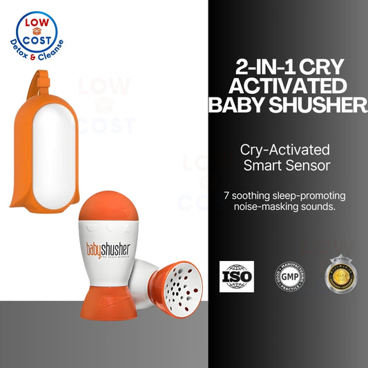 LowCostPH | 2-in-1 Cry Activated Baby Shusher Ever The Quickest Way to Get Baby to Sleep