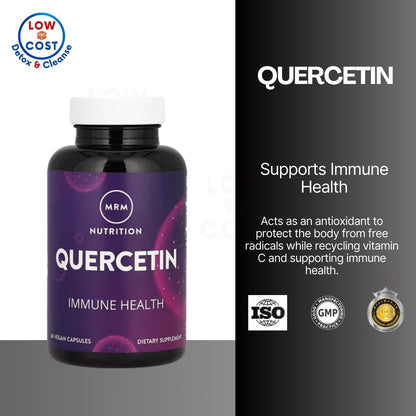 LowCostPH | MRM Nutrition, Quercetin, 60 Vegan Capsules, May Support Prostate & Kidney Health