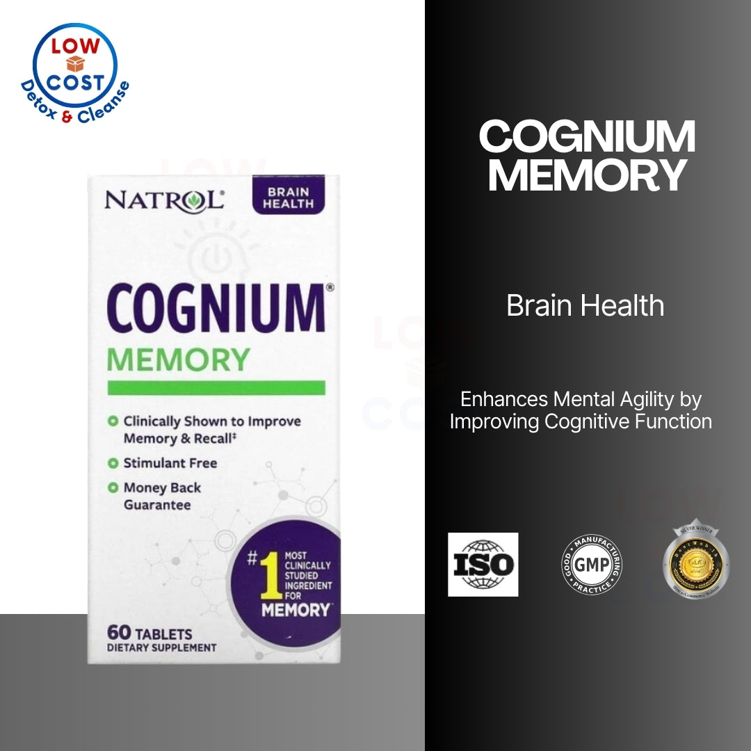 LowCostPH | Na Trol,Cognium Memory, Extra Strength, 200 mg, 60 Tablets