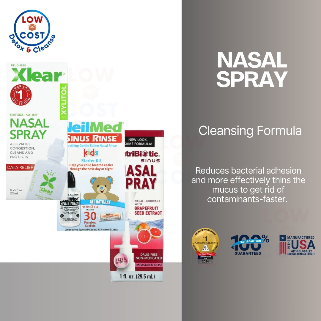 LowCostPH | Xlear Kid’s Nasal Spray with Xylitol All-Natural Saline Nasal Spray Nutribiotic