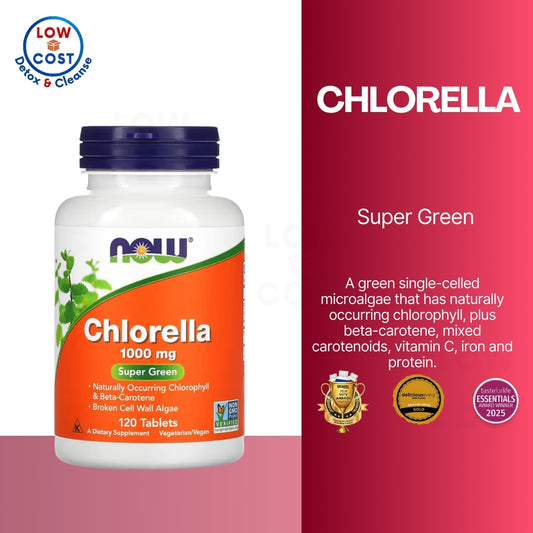 LowCostPH | NOW Foods, Chlorella, 1,000 mg, 120 Tabs |  Chlorella, 3,000 mg, 200 Tabs 500mg Per Tab