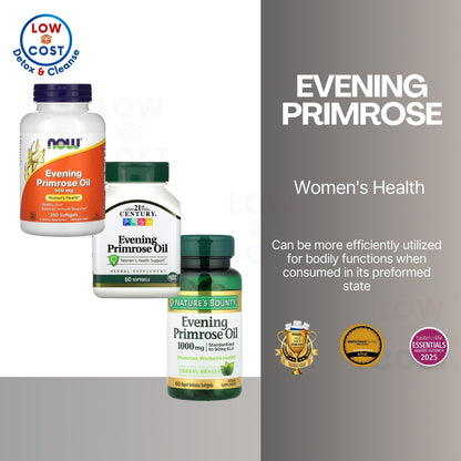 LowCostPH | Now Foods 21st Century Evening Primrose Oil 1000mg  N A T U R E s B O U N T Y
