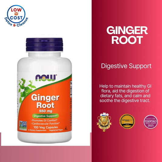 LowCostPH | NOW Foods, Ginger Root ( Supports Digestive Comfort & Promotes Joint & Muscle Health )