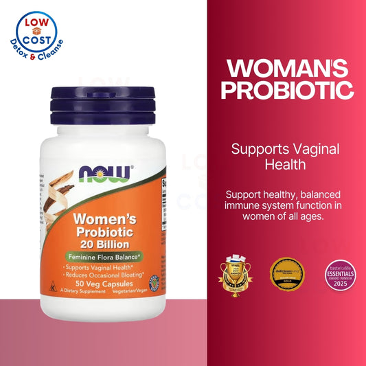 LowCostPH | NOW Foods, Woman's Probiotic, 20 Billion ( Feminine Flora Balance & Gut Health )