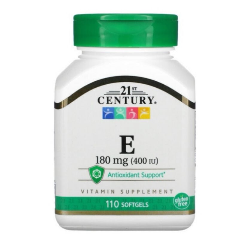 LowCostPH | 21st Century, Vitamin E, 180 mg, 450 mg, 90mg, 268mg, Softgels, Antioxidant Support