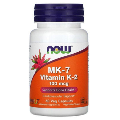 LowCostPH | Doctors Best, Now Foods,  MK-7 Vitamin K-2, 100 mcg, Extra Strength Bone Health MK7 K2