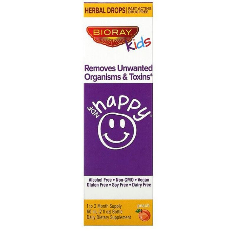 LowCostPh | Bioray, Kids, NDF, Tummy, Sleepy, Happy, Calm, Popper, 2 fl oz | 4 fl oz