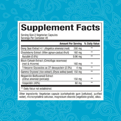 LowCostPH | Natural Factors, WomenSense, MenoSense, Menopause Formula, 90 Vegetarian Capsules