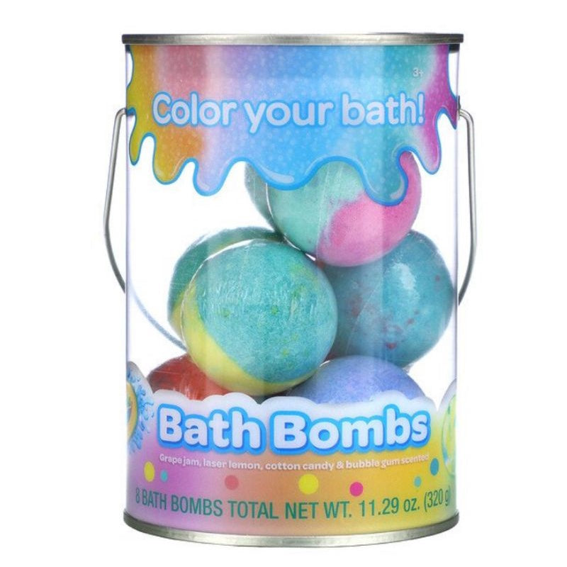 USA Onhand | Crayola, Shaker Bath Dropz, 3+, Fragrance-Free, 60 Tablets, 3.59 oz (102 g)