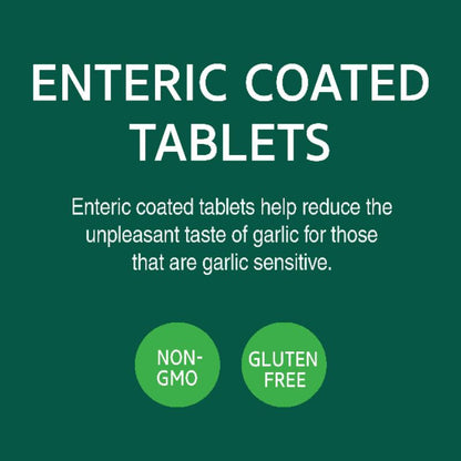 Low Cost PH | Garlic Extract Standardized, 60 Enteric Coated Tabs Heart Circulatory Function Support