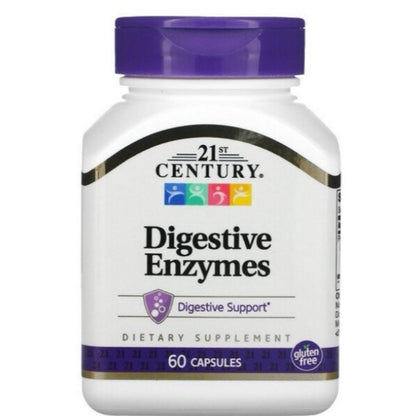 LowCostPH | 21st Century American Health Papaya Enzyme Tabs, Digestive Enzymes Supplement Capsules