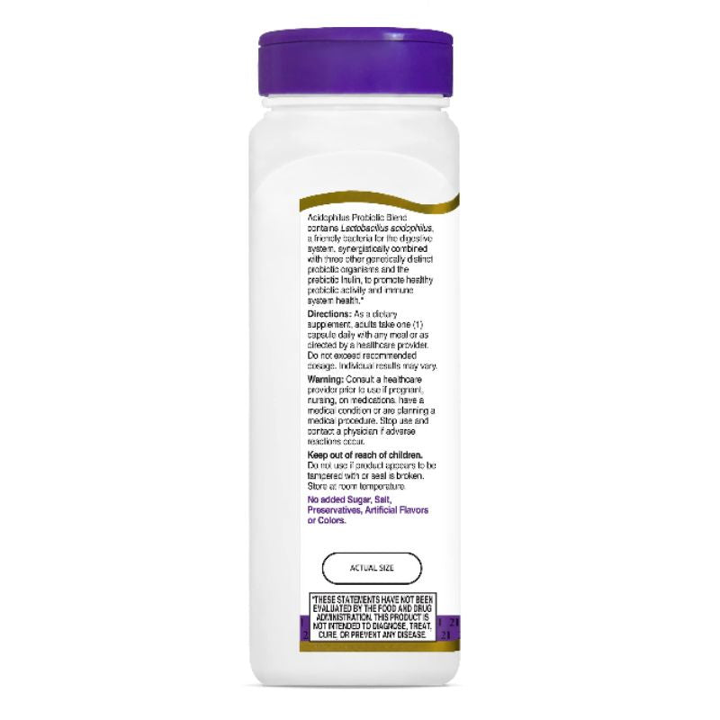 LowCostPH | 21st Century Acidophilus Probiotic Blend, 150 Capsules Support Healthy Intestinal