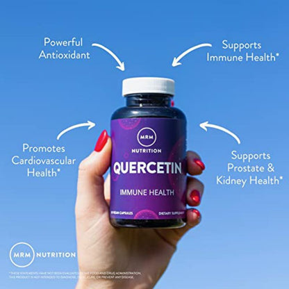 LowCostPh | MRM Nutrition, Quercetin, 60 Vegan Capsules, May Support Prostate & Kidney Health