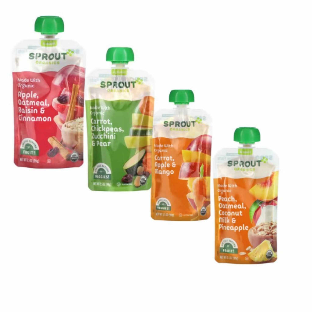 Low Cost PH | Gerber, Organic for Baby, Puree, Pear Peach, Sprout Organics, Smoothie,(sold per pc)