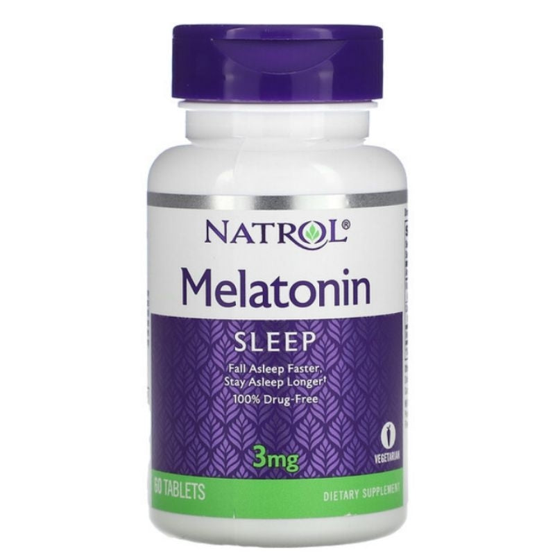 LowCostPH | Na Trol, Melatonin, Fast Dissolve, Time Release, Extra Strength, Strawberry,