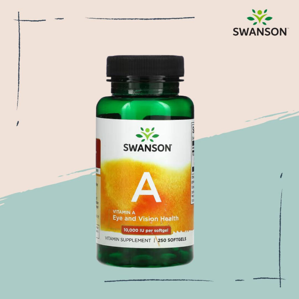 SwansonPh | Swanson, Vitamin A, 10,000 IU, Vitamins A and D, Bone Health, Eye and Vision Health
