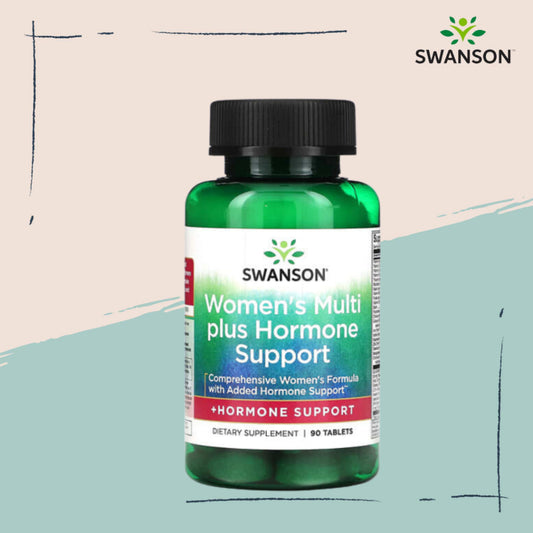 SwansonPh | Swanson, Women's Multi Plus Hormone Support, 90 Tablets, Multivitamin For Women