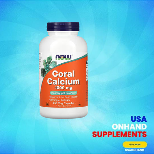 USAOnhand|  Coral Calcium, 1,000 mg, 250 Veg Capsules