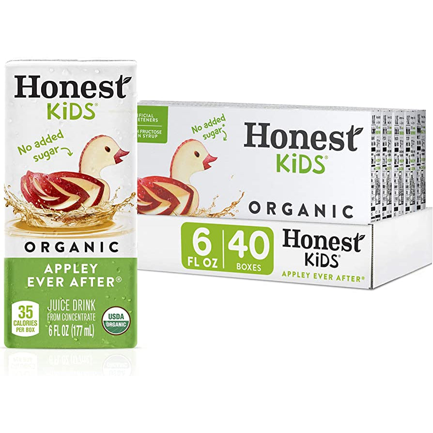 LowCostPh Honest Kids Organic Juice Drink Apple Flavor and Fruit Punch (pack of 8)