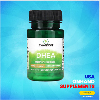USAOnhand| Swanson, DHEA, 50 mg , 120 Capsules