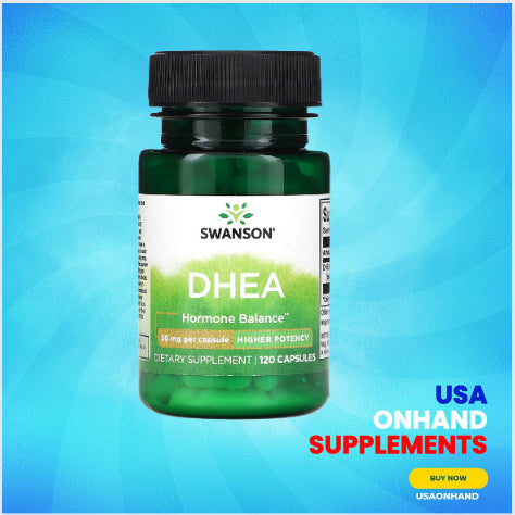 USAOnhand| Swanson, DHEA, 50 mg , 120 Capsules