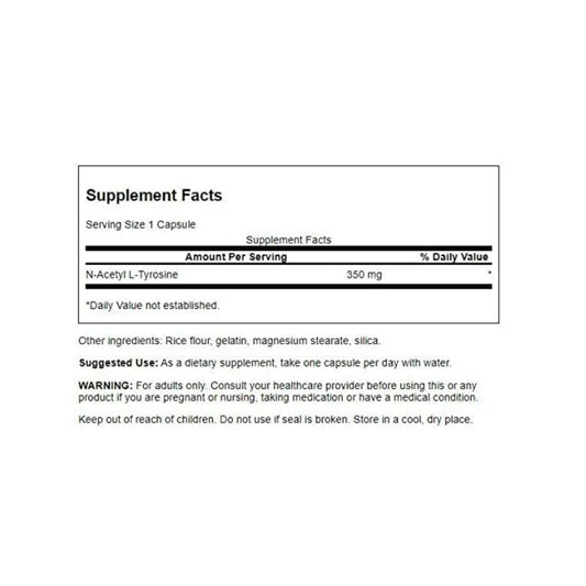 USA Onhand | Swanson, N-Acetyl L-Tyrosine ( Brain and Nervous System Health )