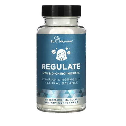 USAOnhand| Eu Natural, Regulate, MYO & D-Chiro Inositol, 90 Vegetarian Capsules