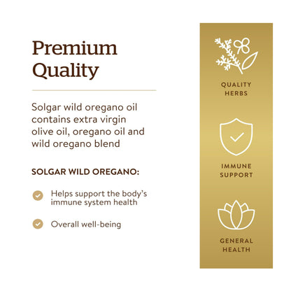 LowCostPH| Solgar, Wild Oregano Oil, 60 Softgels