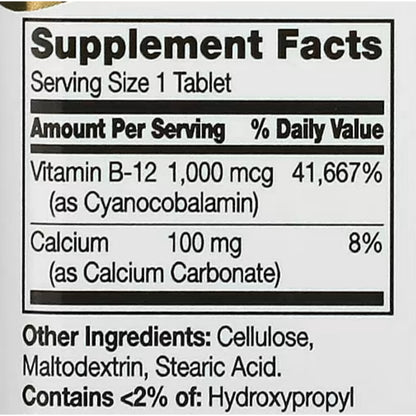 LowCostPh | 21st Century, B-100 B-50 Complex, Prolonged Release, B-12 1,000 mcg Tablets