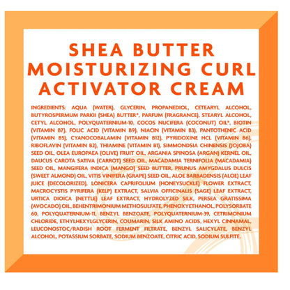 LowCost PH| Cantu, Shea Butter Moisturizing Curl Activator Cream, For Natural Curls, Coils & Waves