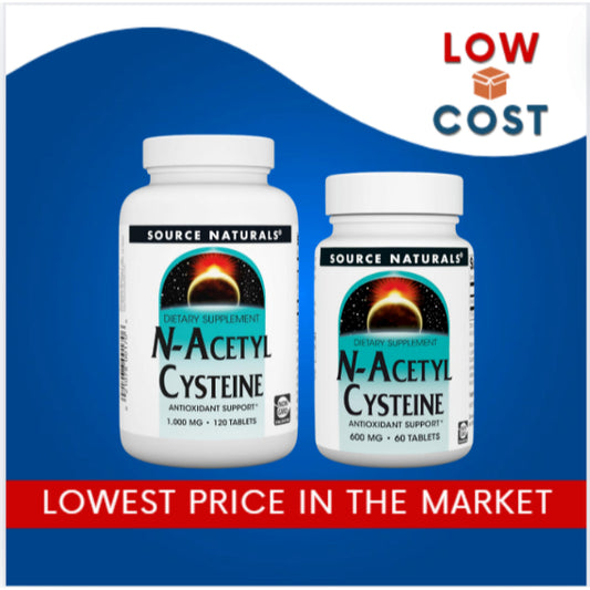 Low Cost PH | Source Naturals N-Acetyl Cysteine, NAC for Liver Detox, Respiratory, Asthma Anti-Oxida